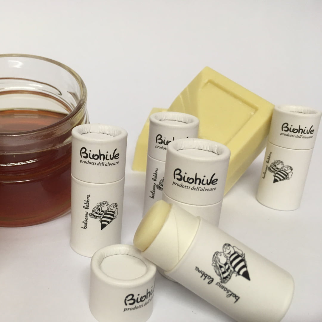 Balsamo labbra Naturale con Miele e acido ialuronico